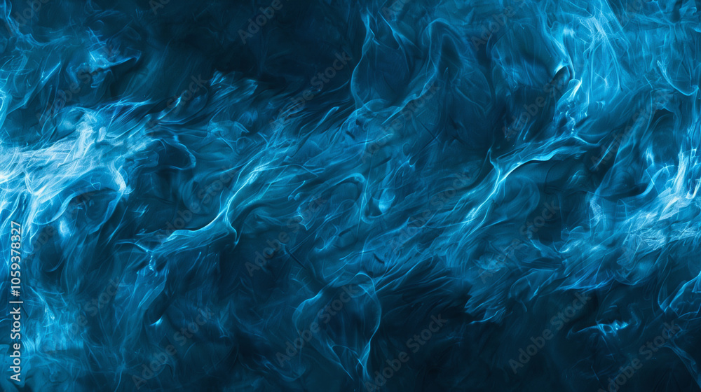 Vibrant blue waves swirl together, creating a fluid and dynamic design. The interplay of light and shadow enhances the depth, perfect for artistic or calming visuals Vibrant blue waves swirl together, creating a fluid and dynamic design. The interplay of light and shadow enhances the depth, perfect for artistic or calming visuals
