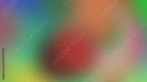 Modern Gradient Poster with Grainy Noise and Bold Colors, Artistic Poster with Smooth Gradient and Unique Grainy Texture