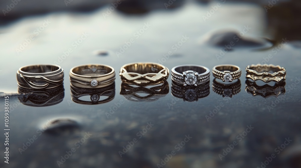 Elegant Selection of Unique Wedding Rings and Bands Elegant Selection of Unique Wedding Rings and Bands