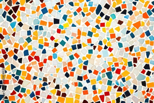 Colorful mosaic pattern background