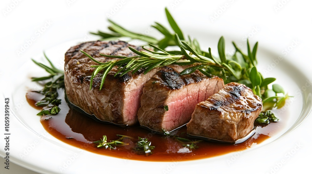Food, Beef in Madeira Sauce, White Background, Photo Realistic, Abstract Image, Texture, Pattern Background, Wallpaper, Cover and Screen of Smartphone, PC, Laptop, 9:16 and 16:9 Format Food, Beef in Madeira Sauce, White Background, Photo Realistic, Abstract Image, Texture, Pattern Background, Wallpaper, Cover and Screen of Smartphone, PC, Laptop, 9:16 and 16:9 Format