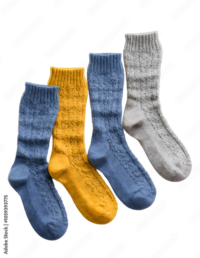 colorful socks isolated on white colorful socks isolated on white