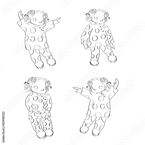 set of china dolls