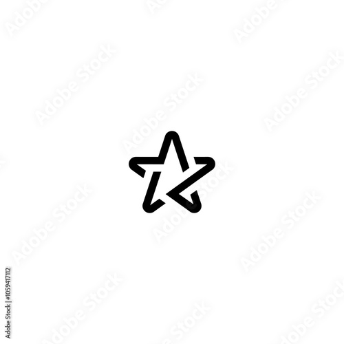 Star Z Logo Design: A minimalist and bold logo design featuring a stylized star with a 
