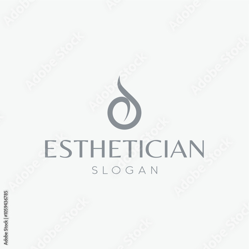 Esthetician energy and power logo design business name ideas icon vector editable 