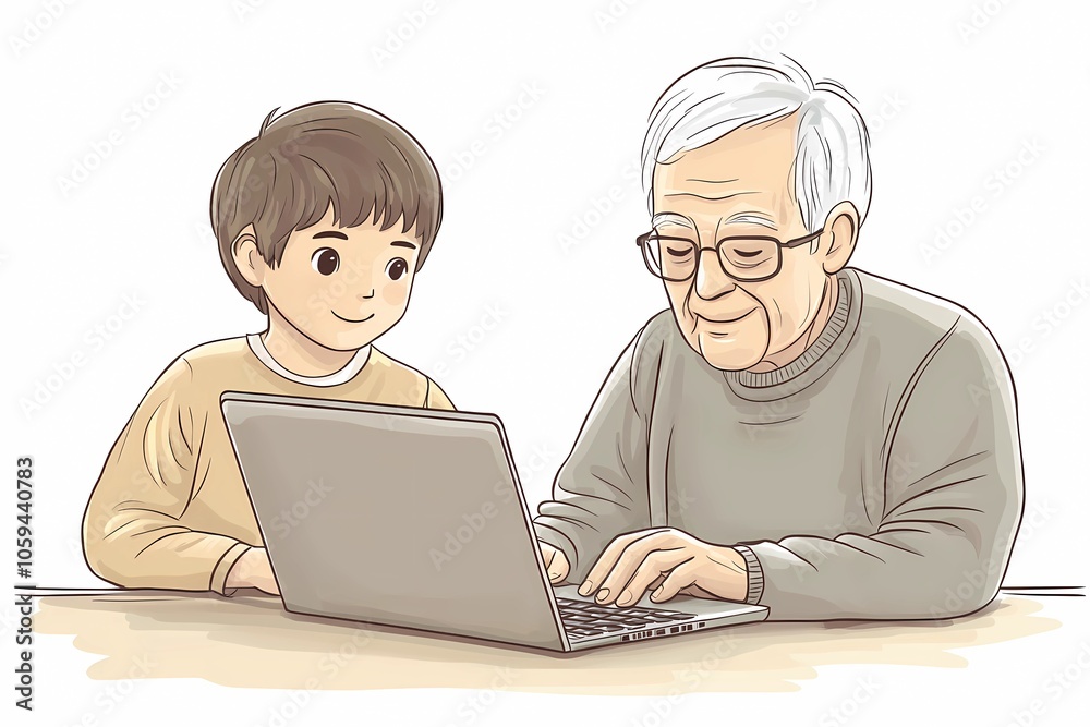 Elderly people using laptops, focused on technology and online communication, symbolizing digital literacy and connectivity in modern society, learning new skills together
Seniors working on laptops, Elderly people using laptops, focused on technology and online communication, symbolizing digital literacy and connectivity in modern society, learning new skills together
Seniors working on laptops,