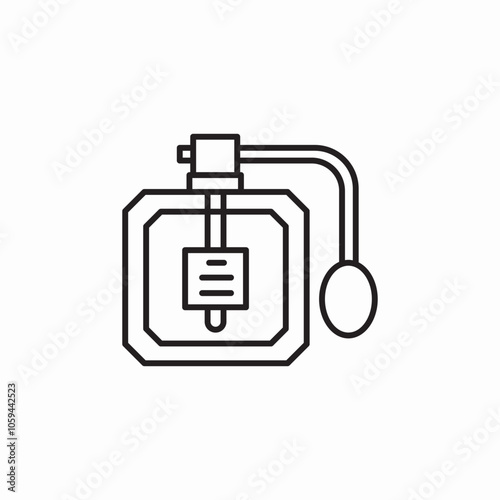 perfume fregrance icon sign vector