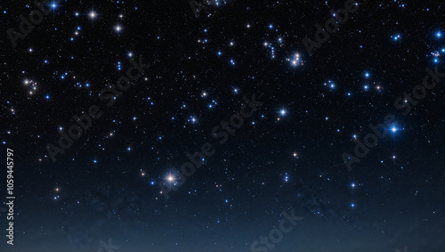 A breathtaking view of a starry sky showcasing the galaxy's beauty