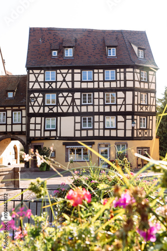 German style building in France photo