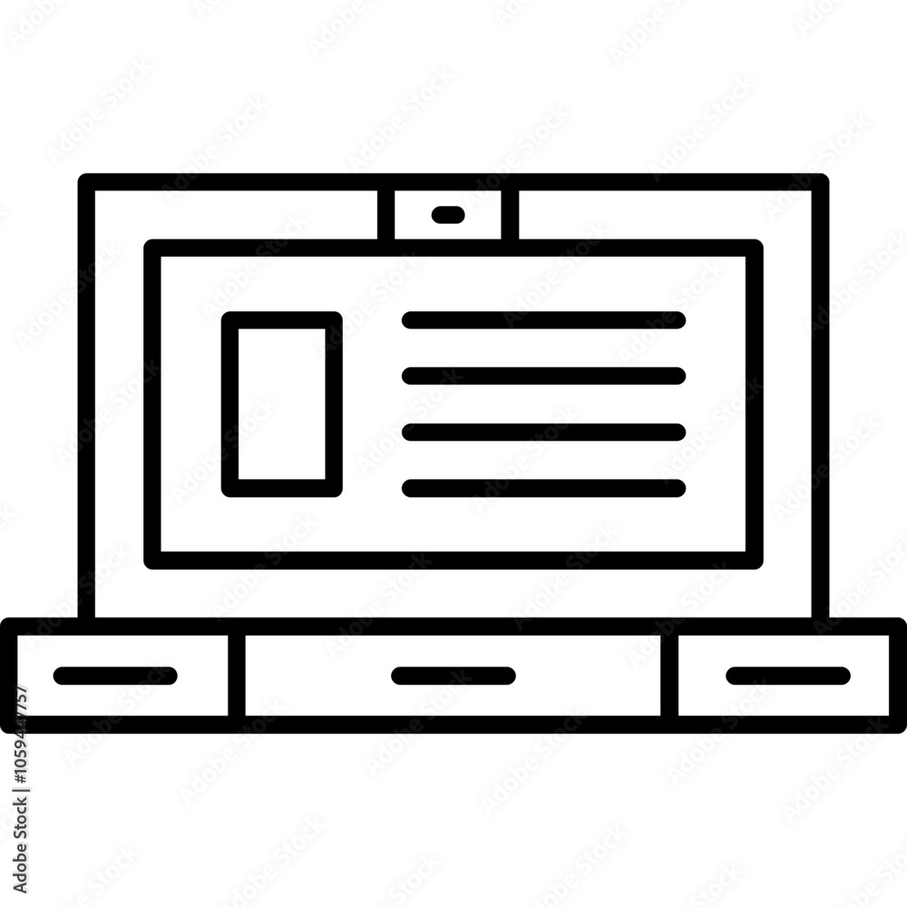 Laptop Icon Laptop Icon