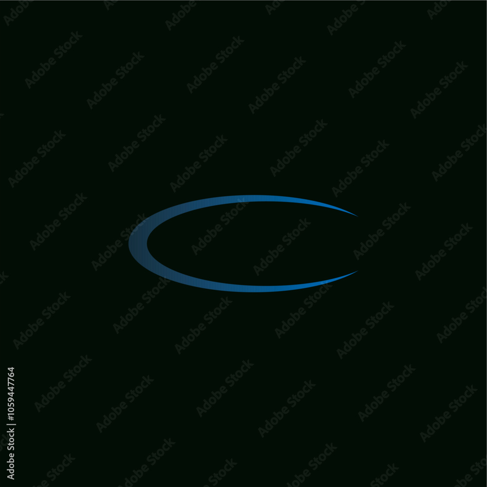 Abstract simple letter C logo design business name ideas icon vector editable Abstract simple letter C logo design business name ideas icon vector editable