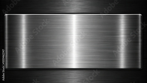 Metallic Chrome Texture on Black Background, mirror-like finish, modern design, tech inspired, neon lights, urban landscape