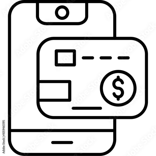 Cashless payment Icon