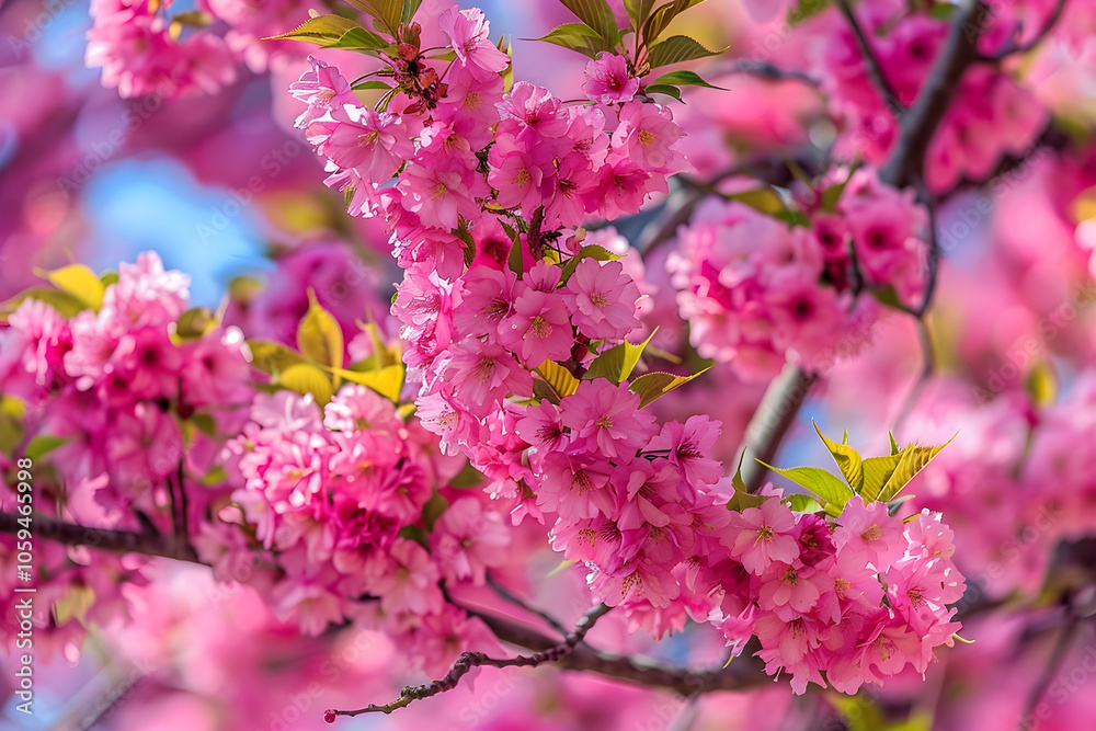 Breathtaking Focus on Kwanza Cherry Tree in Full Bloom- A Testament of Proper Tree Care Breathtaking Focus on Kwanza Cherry Tree in Full Bloom- A Testament of Proper Tree Care