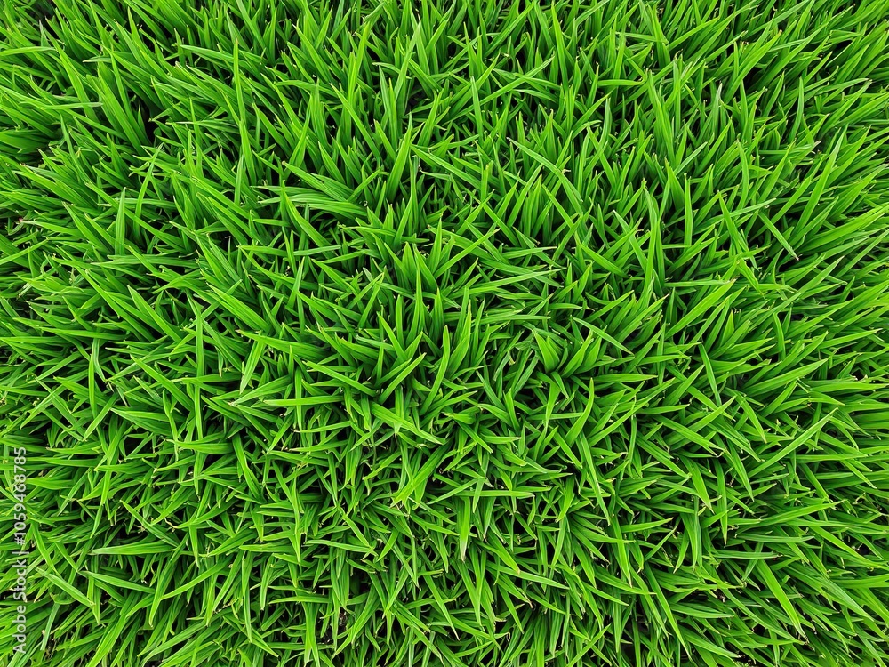 Lush green grass texture background perfect for nature or outdoor themed designs, plant, growth