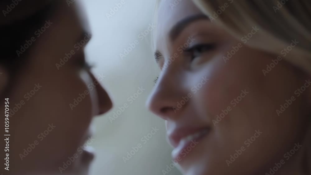 Two Women Kissing, LGBTQ+ Lesbian Couple, Same-Sex Couple Sharing A Kiss, Queer Representation
Two Women Kissing, LGBTQ+ Lesbian Couple, Same-Sex Couple Sharing A Kiss, Queer Representation