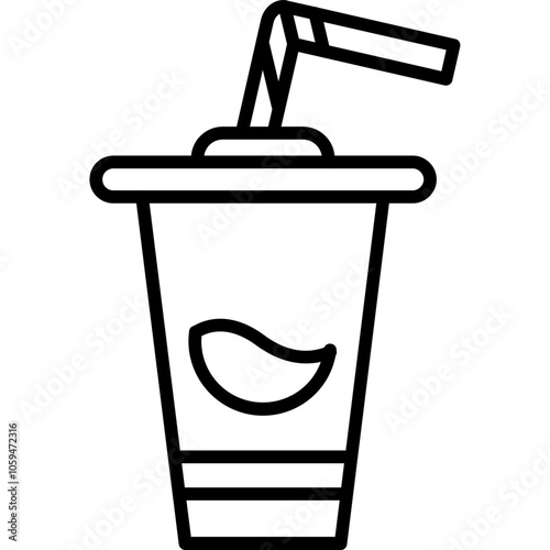 Straw Icon