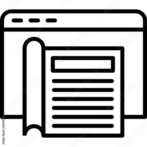 Online Magazine Icon