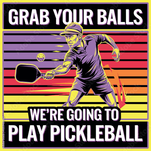 Pickleball T-shirt Design