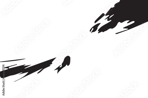 Grunge scratched surface with scratches and dirty spots like billet or background,