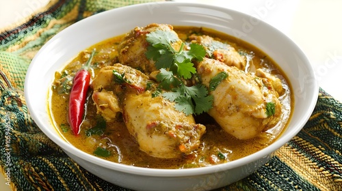 Kroeung Sach Moan (Cambodian Chicken with Herb Paste) photo