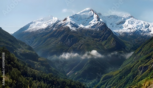 Majestic Rwenzori Mountains, Uganda photo