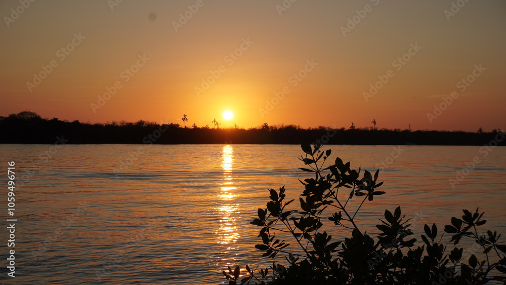 Obraz premium atardecer