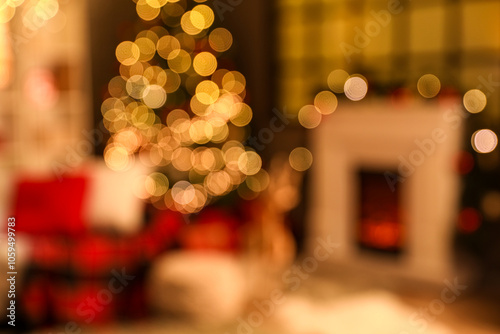 Interior of living room dec...