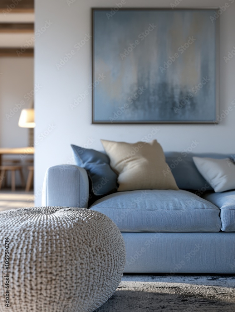Fototapeta premium Contemporary Living Room Interior