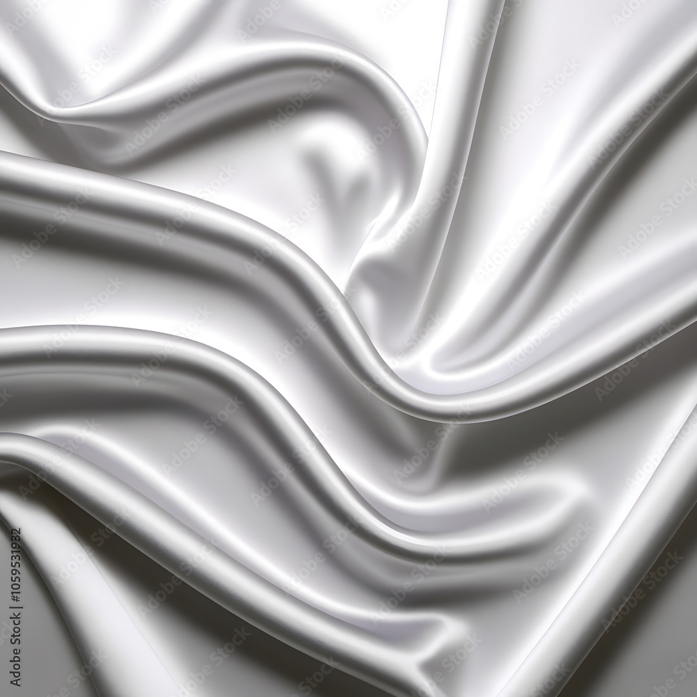 Obraz premium white satin background