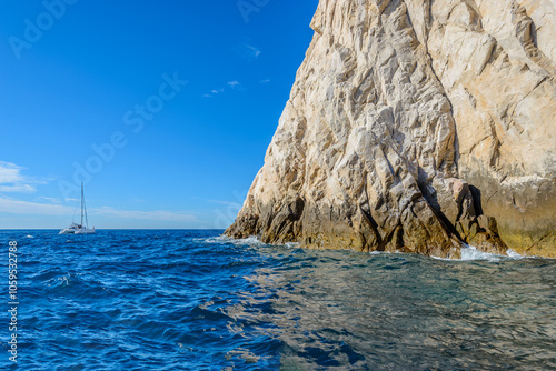 The arch point (El Arco) at Cabo San Lucas, Mexico. photo