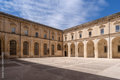 The Convento Dei Teatini building view in Lecce City of Italy 