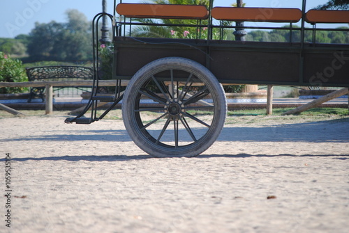 detail of carriage