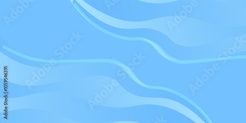 Beautiful Flowing Summer Color Abstract Background. Sky blue and cream gradient mesh background. Refreshing