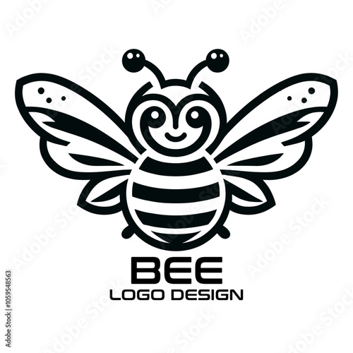 Bee Vector Logo Design