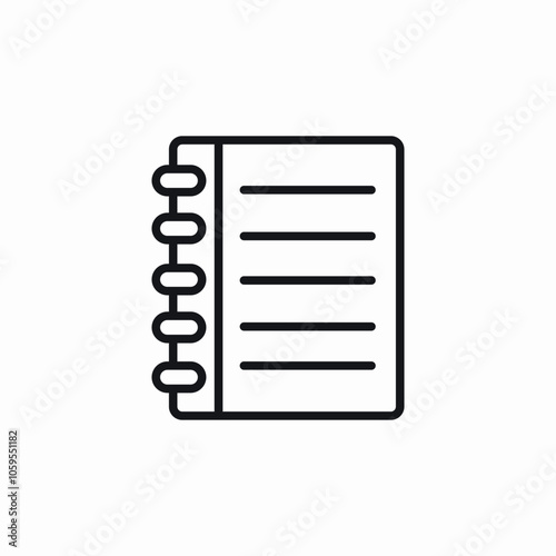 notepad write text note icon sign vector