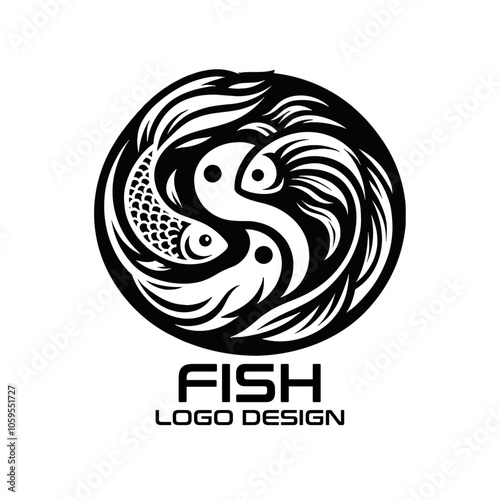 Fish Vector Logo Design