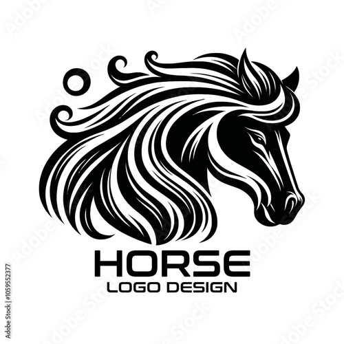Horse Vector Logo Design