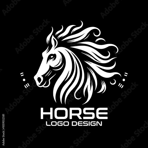 Horse Vector Logo Design