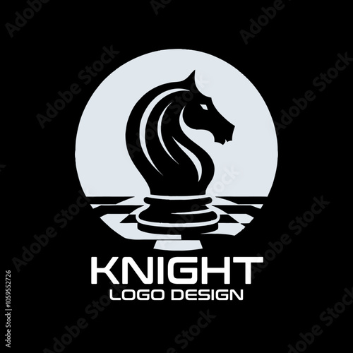 Knight Vector Logo Design