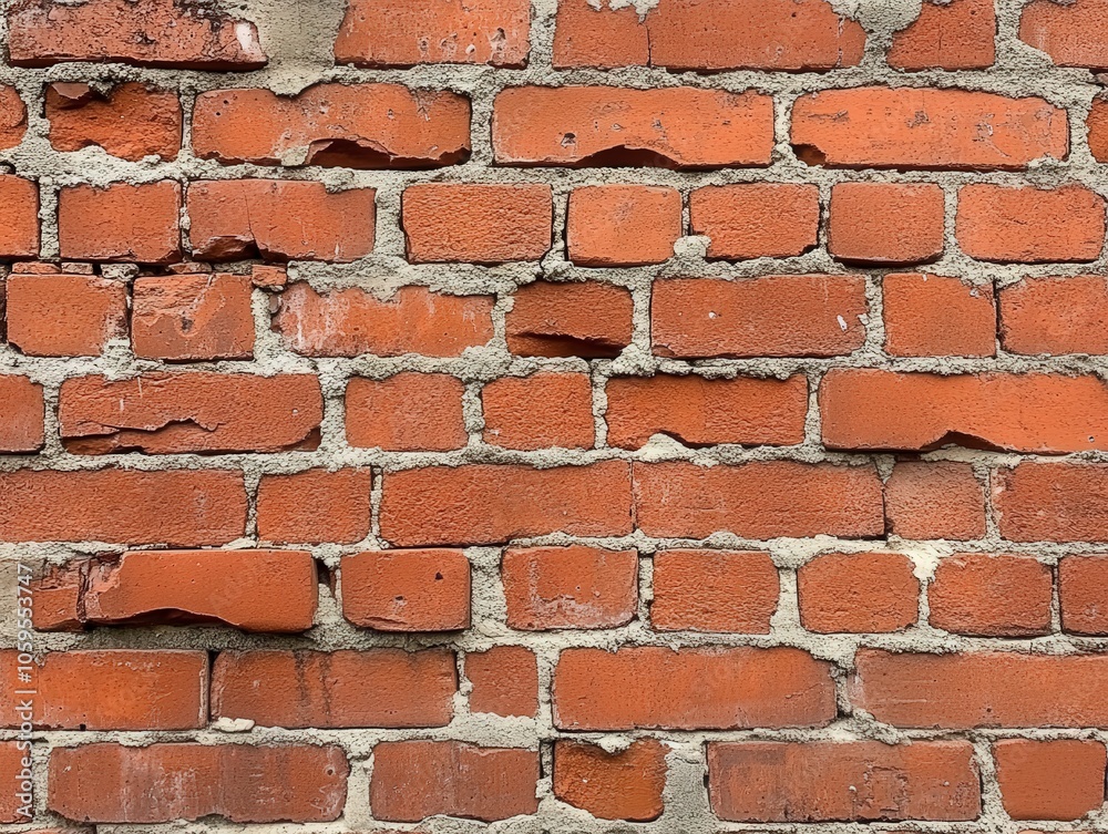 Obraz premium Weathered Brick Wall Texture