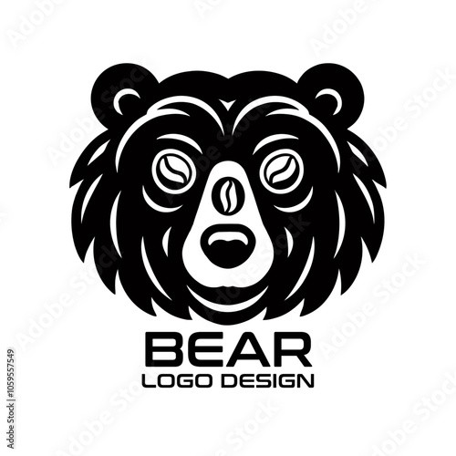 Bear Vector Logo Design photo