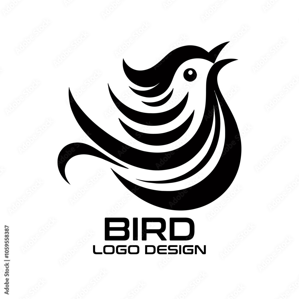 Obraz premium Bird Vector Logo Design