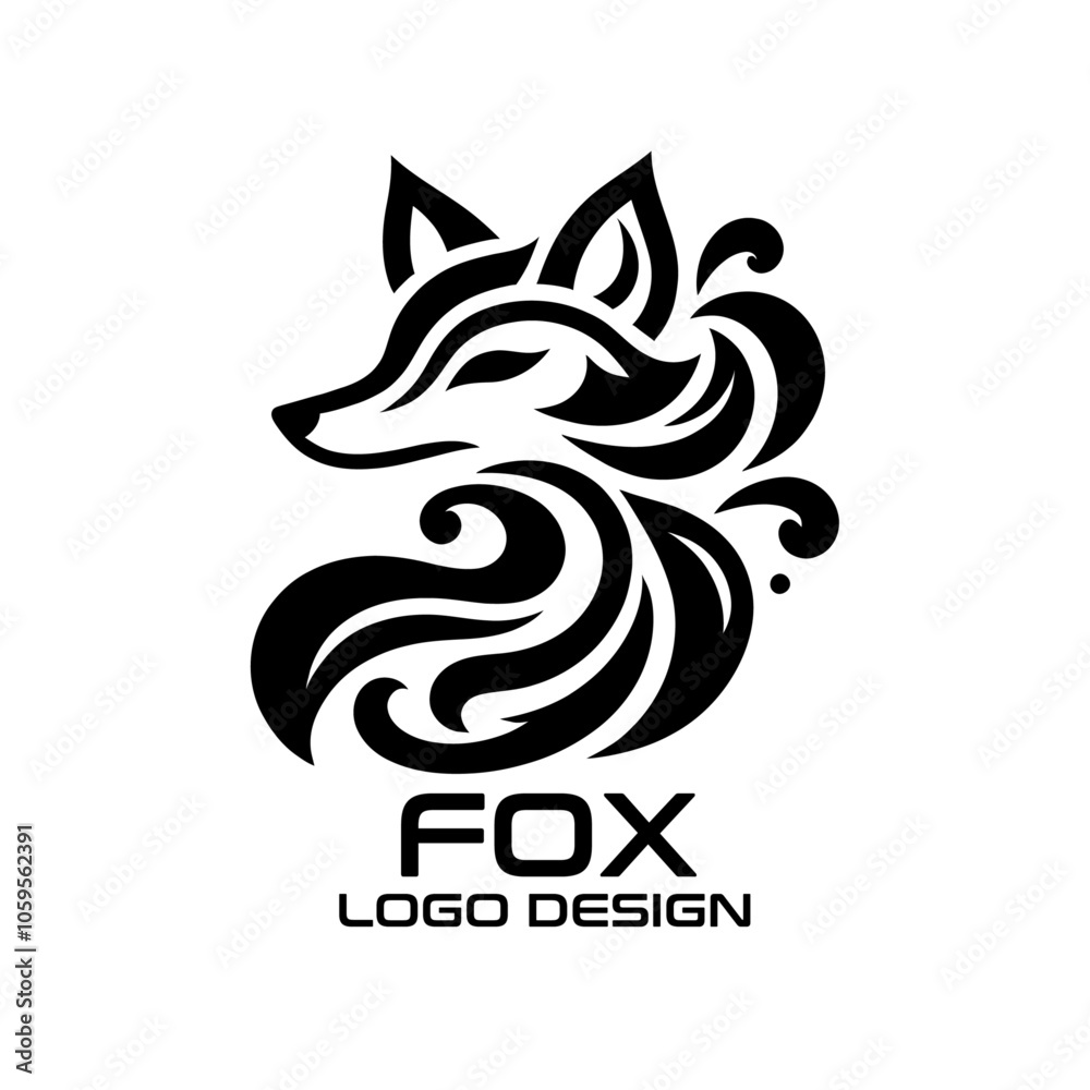 Fototapeta premium Fox Vector Logo Design