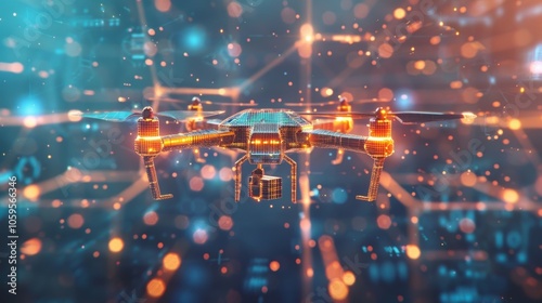 Wallpaper Mural Even in remote or hardtoreach areas drones can deliver packages with ease making it accessible for all. Torontodigital.ca