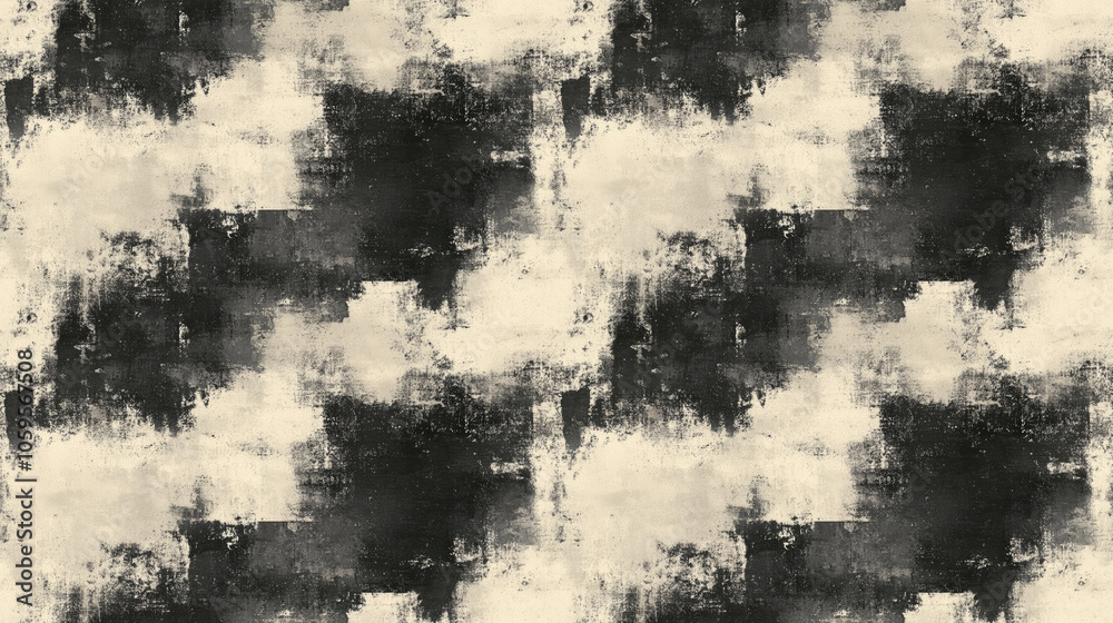 Fototapeta premium Grunge seamless pattern featuring textured background with ample space for customization or branding