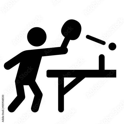 Table Tennis Icon