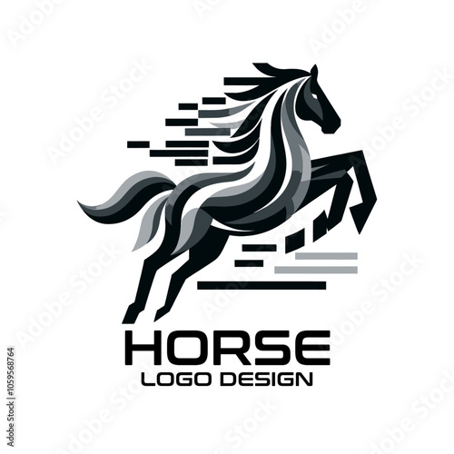 Horse Vector Logo Design