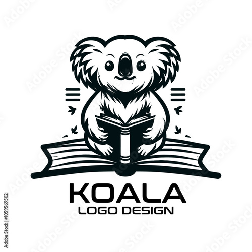 Koala Vector Logo Design photo