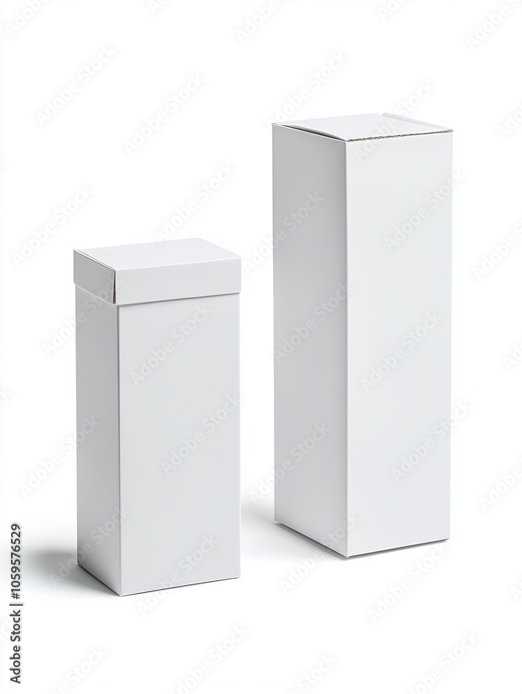 Naklejka premium Container mock up